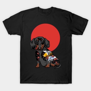 Yakuza Dachshund T-Shirt